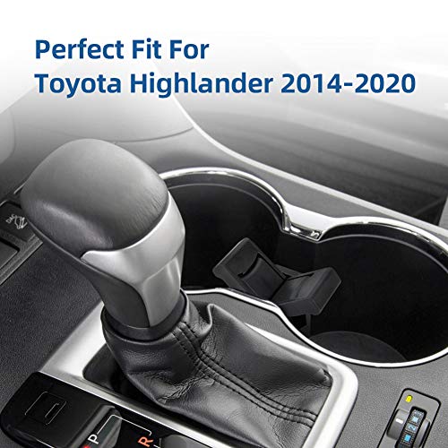 JoyTutus Cup Holder Compatible with Toyota Highlander 2014-2020, Fits Most Cup Sizes, Center Console Drink Holder Insert Divider - size: Regular