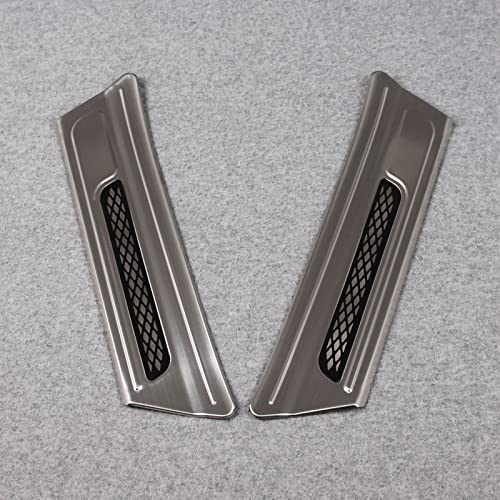 Beautost Fit for Honda CRV CR-V 2023 2024 2025 2026 Outside Door Sill Scuff Plate Guard Cover Trims (Silver) - color: Silver