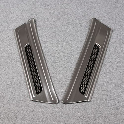 Beautost Fit for Honda CRV CR-V 2023 2024 2025 2026 Outside Door Sill Scuff Plate Guard Cover Trims (Silver) - color: Silver