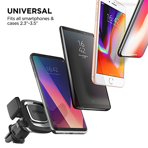 iOttie Easy One Touch Classic Air Vent Universal Car Mount Phone Holder, For iPhone, Samsung, Moto, Huawei, Nokia, LG, Smartphones - style: Classic