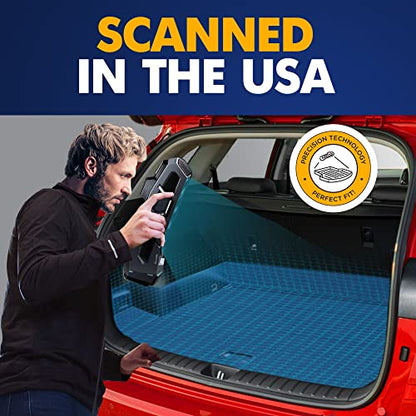 Premium Cargo Liner for Hyundai Tucson 2016-2021 - 100% Protection - Custom Fit Car Trunk Mat - All-Season Black Cargo Mat - 3D Shaped Laser Measured Trunk Liners for Hyundai Tucson (TL) - size: Compatible with Hyundai Tucson 2016-2021
