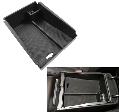 Center Console Armrest Storage Box Compatible with Hyundai Tucson 2016-2021 ABS Tray Insert Organizer Glove Pallet Phone Holder - size: for Tucson | 2016-2021