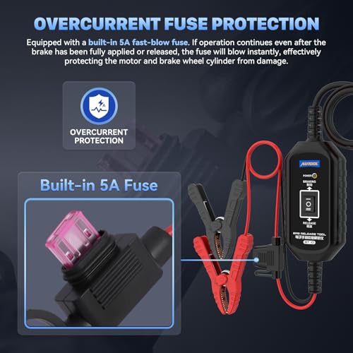AUTOOL EPB Emergency Release Tool, Dual-Channel Brake & Reverse Control for Electronic Parking Brake Release and Reset, Electronic Parking Brake Tool