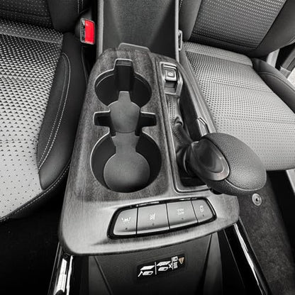 YOUTOOCAR Gear Shift Panel Cover Trim Compatible with Chevy Trax 2024-2026 Accessories (Wood Grain)