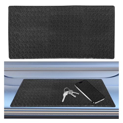Anti-Slip Dashboard Mat 15.6"x7.7" Large Universal Non-Slip Rubber Pad for Car - Sticky Adhesive Gripping Mat for Cell Phone Sunglasses Keys GPS Coins - Reusable Car Dashboard Organizer (Car Textures) - color: Car Textures