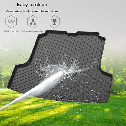 Trunk Mat Compatible with 2019-2026 Nissan Altima Cargo Liner TPE Waterproof Cargo Mat Replacement for 2021 2022 2023 2024 2025 2026 Altima Accessories - style: 9) for Nissan Altima 2019-2025 Cargo Liner
