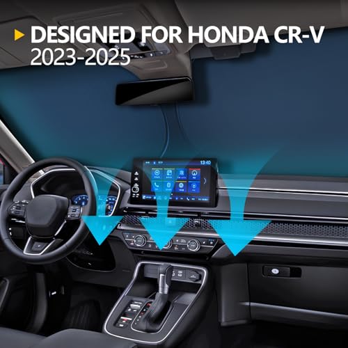 for 2023-2026 Honda CRV - Premium Sunshade for Ultimate Heat & UV Protection, Foldable Front Windshield Sun Shade for 2023 2024 2025 2026 CR-V SUV Accessories - size: For Honda Cr-v 2023-2026
