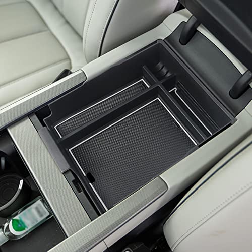 SHAOHAO for 2024 2025 Hyundai Palisade Center Console Organizer Tray for 2023 2024 2025 Hyundai Palisade Accessories SE SEL XRT Limited Calligraphy Armrest Storage Box Insert Tray Palisade 2024 2025 - color: 2023-2025 Palisade White