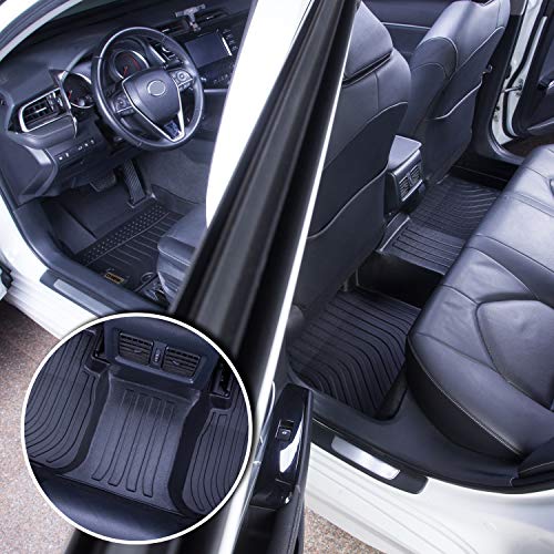 orealtrend Car Mats Replacement for Floor Liners Honda CR-V CRV 2012-2016 Heavy Duty All Weather Guard Black Front and Rear Car Carpet-Custom Fit-Tough Odorless - size: Floor Mats for Honda CR-V 2012-2016