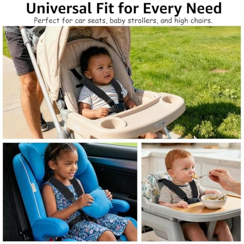2pcs car seat Belt Cushion, Comfortable seat Belt Protection pad, can Prevent Friction and Irritation, Suitable for Neck, Shoulder, Collarbone and Chest seat Belt Cushion, to Prevent Injury.
