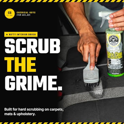 Chemical Guys, The Nifty Interior Detailing Brush 2 Pack, Soft Bristle Cleaning Tool for Car Vents, Dashboards, Steering Wheels, Door Panels, Cup Holders, Auto Interior Detail Brush Set - size: 2 Pack