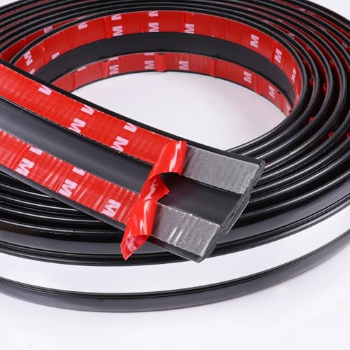 18FT Automotive Chrome Trim Molding Heavy Duty Car Side Molding UV Protected Scratch-Proof for RV Truck Motor Bumper Door Window Self Adhesive, 1-11/16" Wide