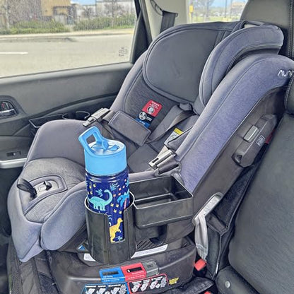 Swigzy Cup Holder and Snack Tray for Nuna RAVA Car Seats (Does not fit Exec, PIPA, or REVV) - Holds Most Kids Water Bottles - Made from Food Safe ABS - Dishwasher Safe