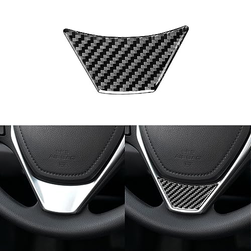 Real Premium Carbon Fiber Car Dashboard Panel Decorative Cover Soft Sticker Compatible with Toyota Corolla 2014 2015 2016 2017 2018 Auto Interior Accessories Black 1pc - color: Decal