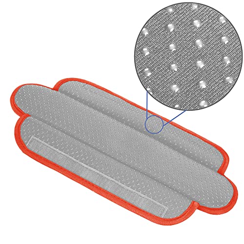 ZINZ Ultra Thick & Breathable Universal Shoulder Pad Cushion for Bag - Long & Comfort - color: Gray&orange