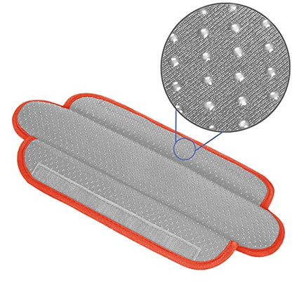ZINZ Ultra Thick & Breathable Universal Shoulder Pad Cushion for Bag - Long & Comfort - color: Gray&orange