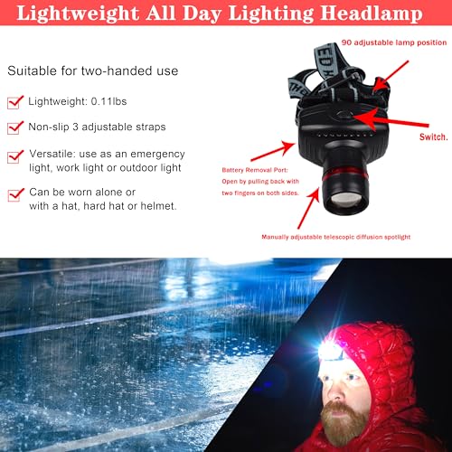 Car Roadside Emergency Kit, with Jumper Cables Automotive Kit,Car Safety Roadside Assistance Kit Headlamp,Tow Straps, Safety Hammers, Rainwear, Gloves.Black - color: Light Blue