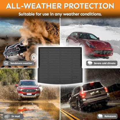 All Weather Cargo Liner for KIA K5 2021-2026 (Only FWD), Custom Fit Trunk Mat, Waterproof Easy to Clean Cargo Mat - style: Cargo Liner for Kia K5 FWD 2021-2026