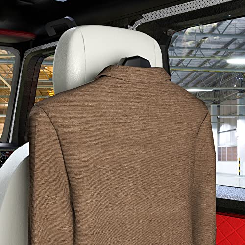 Sandure Car Coat Hanger Headrest Back Car Seat Coat Hanger Multifunctional for Suit Jacket