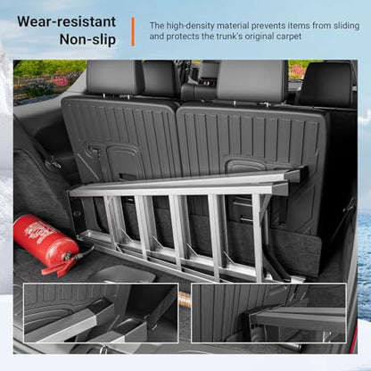 powoq 3rd Backrest Mat Compatible with 2016-2026 Dodge Durango 6&7 Seats Seat Back Protector Replacement for 2016-2026 Dodge Durango Accessories (3rd Row Backrest Mat) - color: 3rd Row Backrest Mat