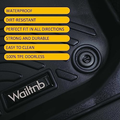 Wailtnb-Car Floor Mats Nissan Kicks 2024-2018 S/SV/SR Compatible for 2025 Kicks Play Floor Liner Cargo Trunk Liners All-Weather Mat Protection Accessories - style: 11|For Kicks|2018-2024|Set