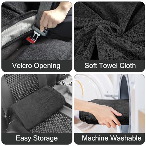 Back Seat Cover Waterpoof Rear Bench Towel Seat Cover for Gym Swimming Surfing Running, Non-Slip Rear Seat Protector Universal Fits Most Auto Truck Van and SUV (Bench Black) - color: Bench Black