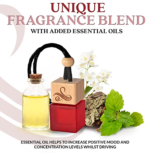 Inspired by YSB Opi.um Car Air Freshener for Women | Long Lasting Luxury Diffuser | Car Scent Perfume | Vent Clip Auto Air Freshener | Odour Eliminator Technology | Diffuser Scents 8ml