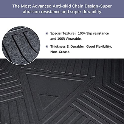 Elsetyler Custom Fit for Cargo Liner 2017-2024 Mini Countryman F60 - Black TPE All Weather Heavy Duty Waterproof Rear Cargo Tray Trunk Floor Mat Protector - color: 2017-2024 Mini Countryman F60