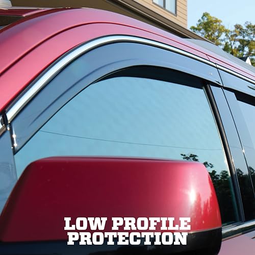 Husky Liners Ventvisor Low Profile | Fits 2015-2023 Nissan Maxima | Front & Rear Set, 4-pc Smoke - 2854058