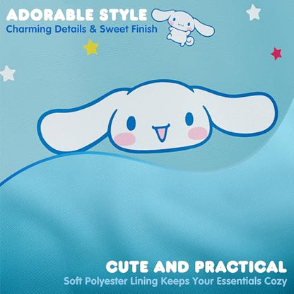 Sanrio Cinnamoroll Car Trunk Organizer and Storage Bin - Collapsible Simple Compartment Convenient Heavy Duty, Fold Up for Easy Storage Box, Automotive Seat Cargo Groceries Tools - 12.5L x 12.5W x 9H - style: Organizer Cinnamoroll