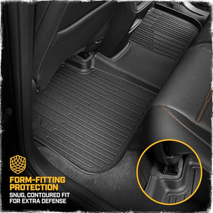 CAT® JustFit™ 3D Custom Fit Floor Mats for Honda CRV 2023, 2024, 2025, 2026 - Heavy Duty Floor Liner Protection Laser Measured, Honda CRV Accessories Car Floor Liners - style: Honda CRV (2023-2026)