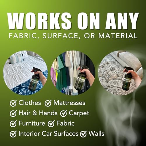 Chronic Wipeout Smoke Smell Eliminator for Home, Cars, Hands, Hair, Clothes, & More | Smoke Odor Eliminating Spray for All Kinds of Strong Smoke | Gifts for Smokers - Bamboo Teak 1 Gallon - size: 1 Count (Pack of 1)