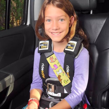 BAOZOON 4 Pcs Sublimation Blanks Car Seat Belt Pads Cover Heat Transfer Neoprene Replacement Shoulder Strap Pads Blank Car Seatbelt Shoulder Pads Strap Cover for Kid - size: 8.66 x 7.48 x 0.12 Inches(Kid)