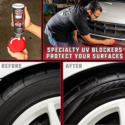 Chemical Guys VRP Vinyl, Rubber, and Plastic Dressing - Tire Dressing, Non-Greasy, Dry-to-the-Touch Shine for Tires, Trim, and More, Safe for Cars, Trucks, SUVs, RVs & More - 128 oz - size: 133.52 Ounce (Pack of 1)