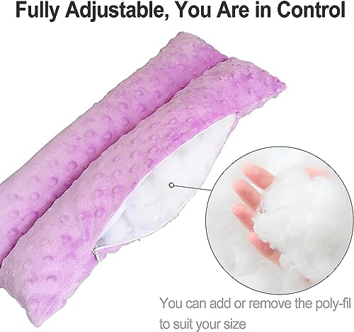 Hysterectomy Pillow Abdominal Post Surgery Pillows with Pocket Comfort for Ice Heat Packs Tummy Tuck Belly Incision Recovery Seatbelt Gifts Women Patients (Lavender) - color: Lavender