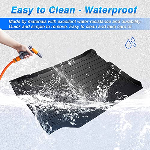 Cartist Cargo Liner Fits for Jeep Wrangler 4XE 2021 2022 2023 2024 2025 2026 (Not for 2 Door and JL Unlimited Models) All Weather Trunk Mat for Wrangler 4XE Accessories TPE Heavy Duty - size: 6)Jeep Wrangler 4XE【2021-2025】