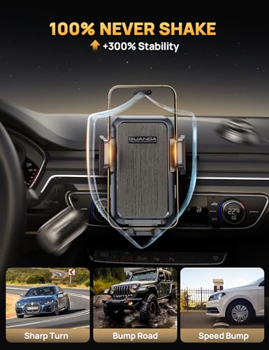 CD Slot Phone Mount, Upgraded Car Phone Holder [Thick Cases Friendly], Universal Phone Mount for Car CD Slot Mount for iPhone, Google, Samsung, Moto, Huawei, LG, and More (Grey) - color: Grey