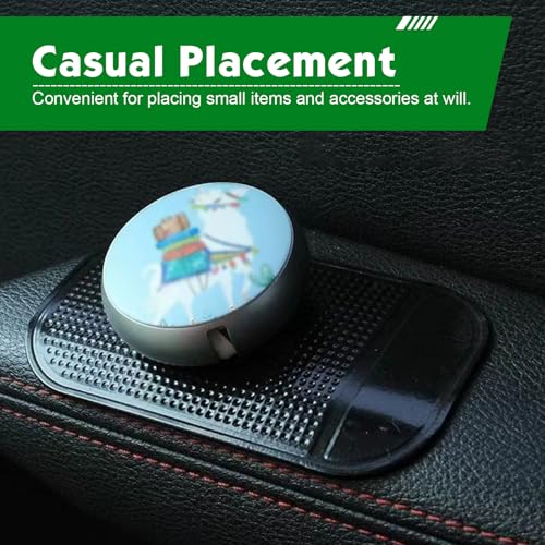 10 PCS Car Dashboard Non Slip Mat, Multifunctional Sticky Dash Pad, Anti-Slide Dash Mat, Universal for Radar Detector, Phone, Keys, Glass, Mirrors, Metal, Coins (Black) - size: 10 PCS