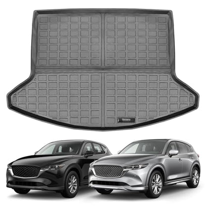 Vanseno Compatible for 2017-2025 Mazda CX-5 Cargo Liner Cargo Mats All Weather Protection Trunk Mats for 2017 2018 2019 2020-2025 Mazda CX5 Accessories - color: Fit 2017-2025 Mazda CX-5