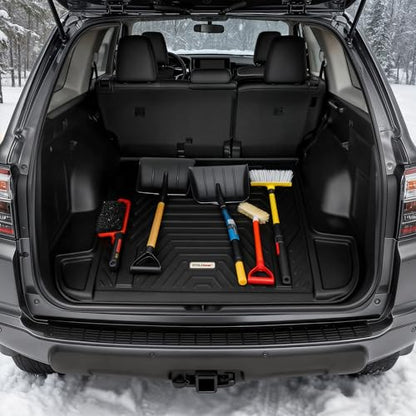 YITAMOTOR Cargo Mat Fit for 2010-2024 Toyota 4Runner (5 Passenger Models, No 3rd seat or No Sliding Cargo Deck), Custom Fit All Weather Cargo Trunk Liner - style: 2010-2024 Toyota 4Runner