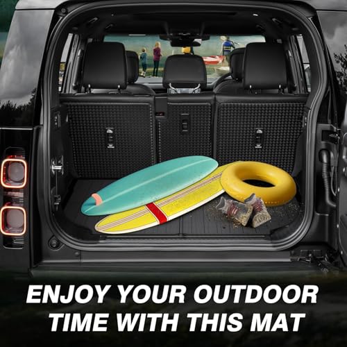 Powerty Trunk Mat for 2020-2025 Land Rover Defender 110 Accessories Cargo Mats TPE All Weather Cargo Liner Heavy-Duty Trunk Liners - size: Cargo Mat｜For｜20-25｜Land Rover Defender 110