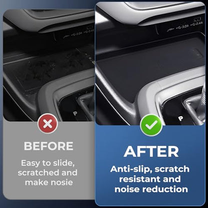 Wireless Charging Protective Mat for Subaru Crosstrek/Impreza 2026 2025 2024, Center Console Interior Accessories Silicone Anti-Slip Wireless Charger Cover Pad for 2024-2026 Crosstrek/Impreza - style: Fits for Subaru Crosstrek/Impreza 2024-2026