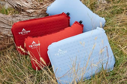 Teton Camping Seat Cushion; Stadium Seat; Office Chair; Car Pad; Inflatable, Redwood - color: Redwood