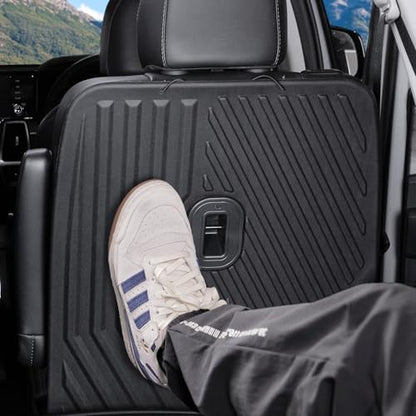 Backrest Mats Kick Mats for 2021-2024 2025 2026 Kia Sorento 7 Seats Bench Seat Car Mat Accessories, All Weather TPE Seat Back Cover Protector(2nd Row Kick Mats 7 Seats) - style: 7 Seats 2nd Row Kick Mats