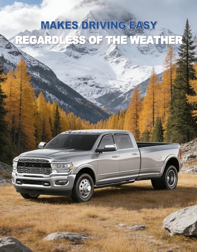 Out-Channel Window Rain Guards Fit for Dodge Ram 1500 2009-2024/2010-2025 Ram 2500 & 3500,Window Visors Vent Visors Vent Shades Wind Deflector Dark Smoke Car Tape-on with Thicker 4PCS - size: Fit for 09-24 Ram 1500/10-25 Ram 2500 & 3500