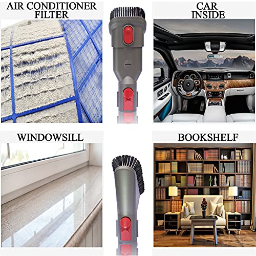 Replacement Attachments for Dyson V7 V8 V10 V11 V15 - Vacuum Accessories for Home and Car Cleaning