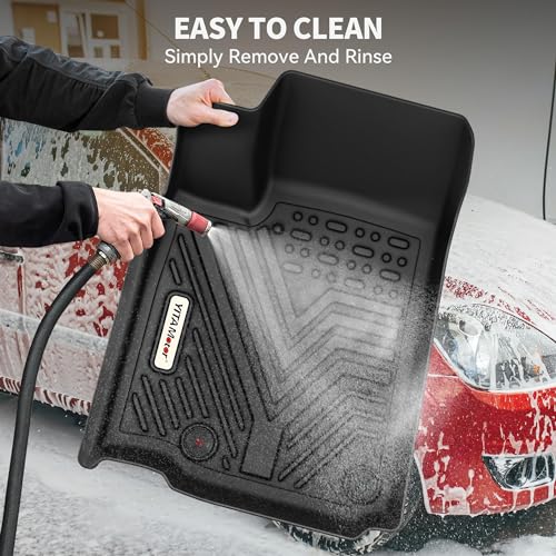 YITAMOTOR Floor Mats Compatible with 2016-2022 Honda Pilot, Custom Fit Floor Liners for Honda Pilot Accessories, 1st & 2nd Row All Weather Protection - style: 2016-2022 Pilot
