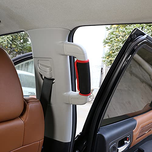 LLKUANG Car B-Pillar Handle Protection Cover for Toyota Tundra SUV/Truck,for Tundra Interior Accessories 2pcs