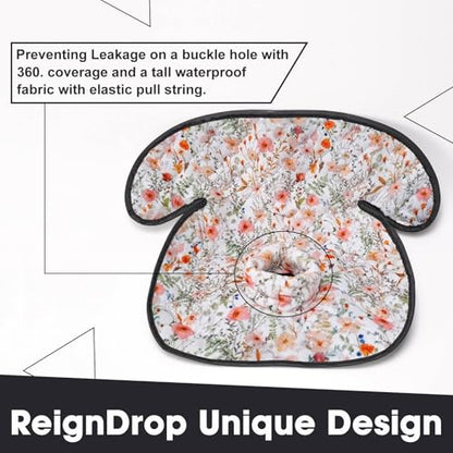 Floral Car Seat Protector Piddle Pad,Waterproof Carseat Covers,Potty Training Anti-Slip Potty Toilet Training Liner for Babies & Toddlers ，Machine Washable