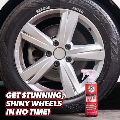 Chemical Guys Sprayable Diablo Wheel Cleaner (Safe on All Wheel & Rim Finishes), Great for Cars, Trucks, SUVs, Motorcycles, RVs & More, 32 fl oz - style: Sprayable 32 oz